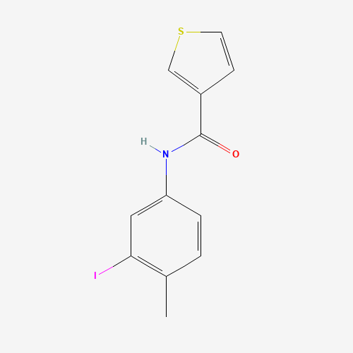 N-(3-iodo-4-methylphenyl)thiophene-3-carboxamide (CAS: 623907-55-1) - Related Chemical Product