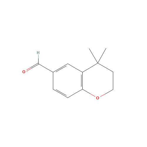 4,4-dimethyl-2,3-dihydrochromene-6-carbaldehyde (CAS: 107430-96-6) - Related Chemical Product