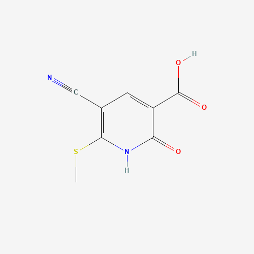 5-cyano-6-methylsulfanyl-2-oxo-1H-pyridine-3-carboxylic acid (CAS: 369397-71-7) - Related Chemical Product