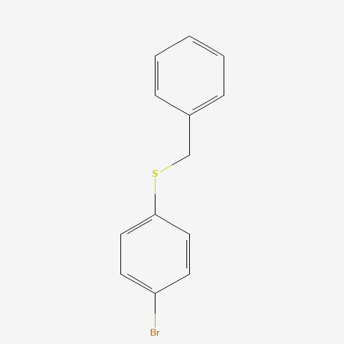 1-benzylsulfanyl-4-bromobenzene (CAS: 53136-21-3) - Chemical Structure and Molecular Formula 