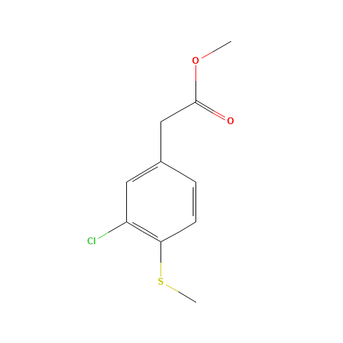 methyl 2-(3-chloro-4-methylsulfanylphenyl)acetate (CAS: 436141-65-0) - Related Chemical Product