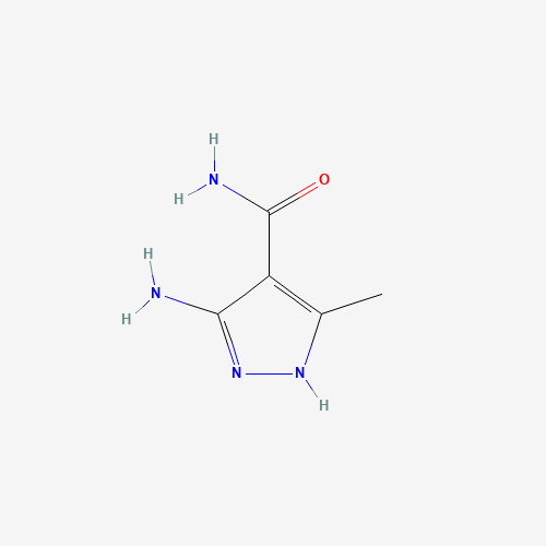 3-amino-5-methyl-1H-pyrazole-4-carboxamide (CAS: 54184-81-5) - Related Chemical Product