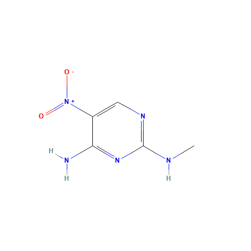 2-N-methyl-5-nitropyrimidine-2,4-diamine (CAS: 5096-83-3) - Related Chemical Product