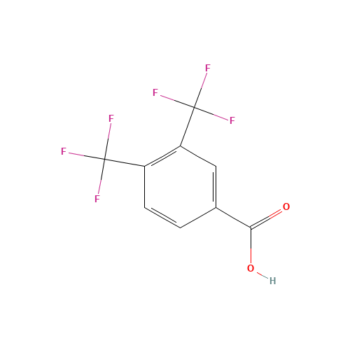 3,4-bis(trifluoromethyl)benzoic acid (CAS: 133804-66-7) - Related Chemical Product