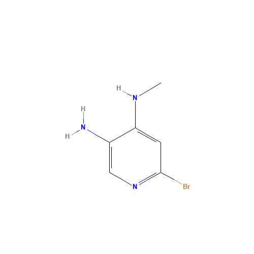 6-bromo-4-N-methylpyridine-3,4-diamine (CAS: 1234014-34-6) - Related Chemical Product