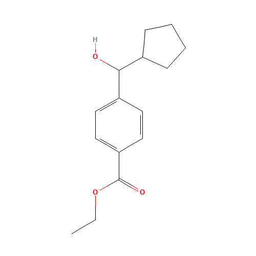 ethyl 4-[cyclopentyl(hydroxy)methyl]benzoate (CAS: 1393125-80-8) - Related Chemical Product