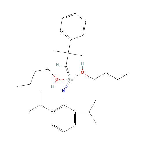 butan-1-ol;[2,6-di(propan-2-yl)phenyl]imino-(2-methyl-2-phenylpropylidene)molybdenum (CAS: 126949-65-3) - Related Chemical Product