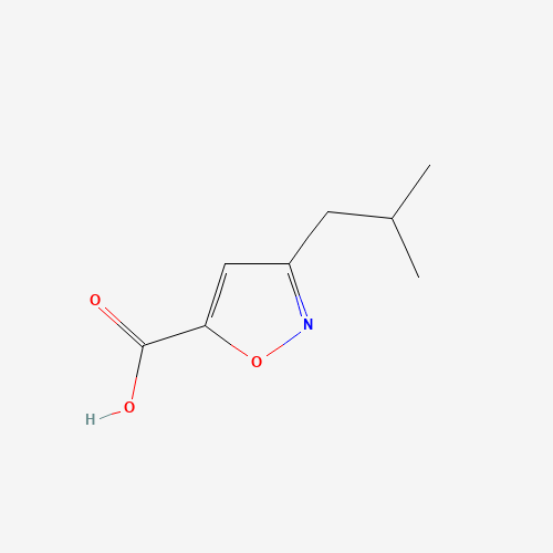 3-(2-methylpropyl)-1,2-oxazole-5-carboxylic acid (CAS: 910321-93-6) - Related Chemical Product