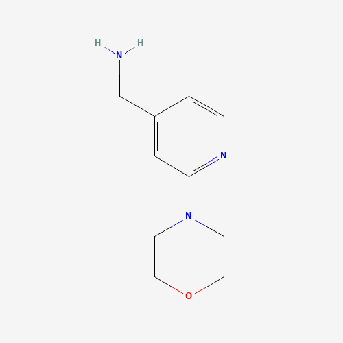 (2-morpholin-4-ylpyridin-4-yl)methanamine (CAS: 864068-88-2) - Related Chemical Product