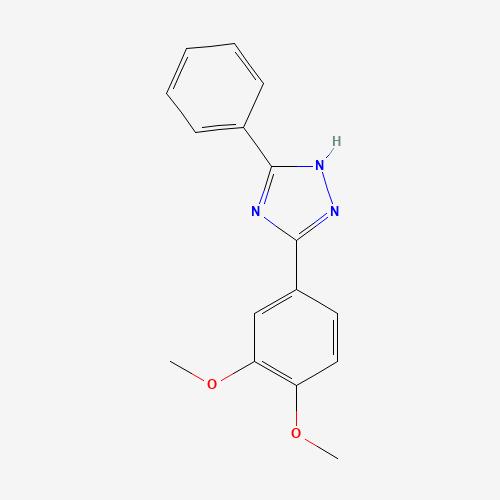 3-(3,4-dimethoxyphenyl)-5-phenyl-1H-1,2,4-triazole (CAS: 1279211-01-6) - Related Chemical Product