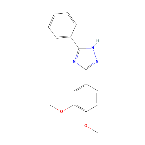 3-(3,4-dimethoxyphenyl)-5-phenyl-1H-1,2,4-triazole (CAS: 1279211-01-6) - Related Chemical Product