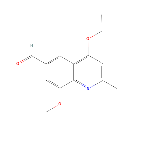 4,8-diethoxy-2-methylquinoline-6-carbaldehyde (CAS: 1360914-66-4) - Related Chemical Product