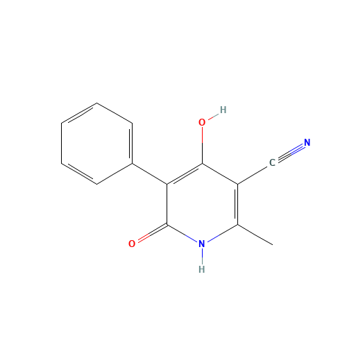 4-hydroxy-2-methyl-6-oxo-5-phenyl-1H-pyridine-3-carbonitrile (CAS: 127581-31-1) - Related Chemical Product