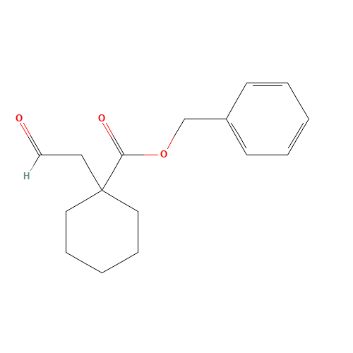 benzyl 1-(2-oxoethyl)cyclohexane-1-carboxylate (CAS: 518285-00-2) - Related Chemical Product