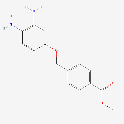 methyl 4-[(3,4-diaminophenoxy)methyl]benzoate (CAS: 1043424-72-1) - Related Chemical Product