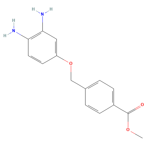 methyl 4-[(3,4-diaminophenoxy)methyl]benzoate (CAS: 1043424-72-1) - Related Chemical Product