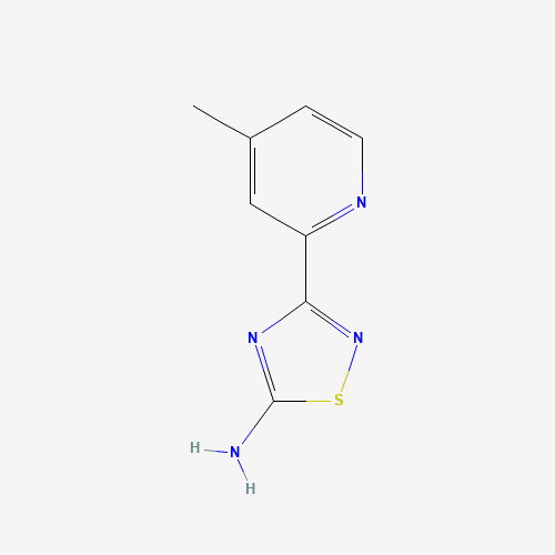 3-(4-methylpyridin-2-yl)-1,2,4-thiadiazol-5-amine (CAS: 1179362-63-0) - Related Chemical Product