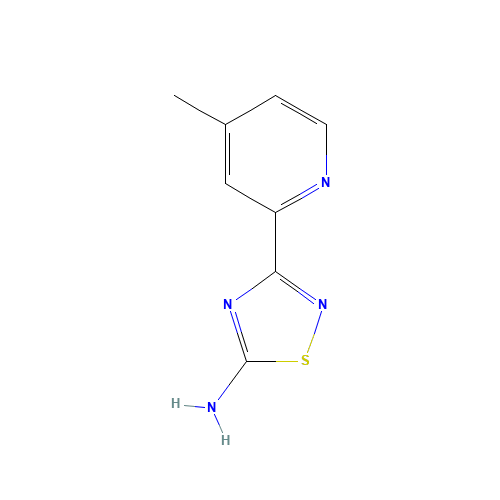3-(4-methylpyridin-2-yl)-1,2,4-thiadiazol-5-amine (CAS: 1179362-63-0) - Related Chemical Product