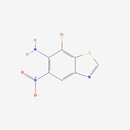 7-bromo-5-nitro-1,3-benzothiazol-6-amine (CAS: 196205-21-7) - Related Chemical Product