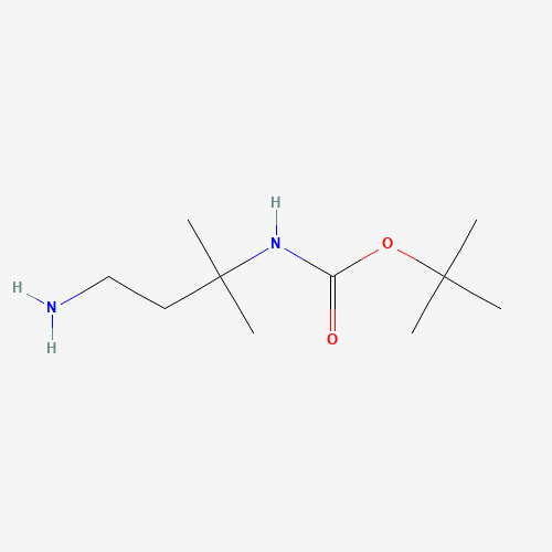 tert-butyl N-(4-amino-2-methylbutan-2-yl)carbamate (CAS: 880100-43-6) - Related Chemical Product