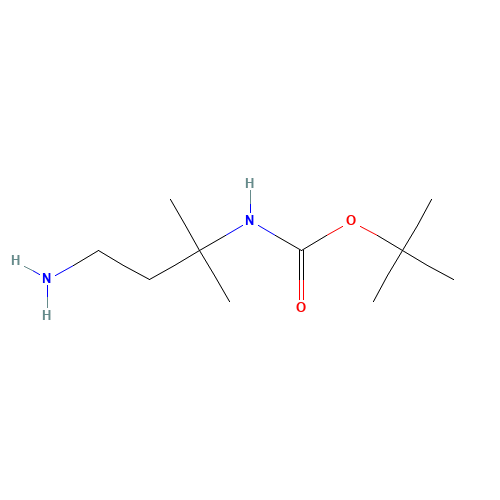 tert-butyl N-(4-amino-2-methylbutan-2-yl)carbamate (CAS: 880100-43-6) - Related Chemical Product