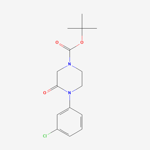 tert-butyl 4-(3-chlorophenyl)-3-oxopiperazine-1-carboxylate (CAS: 183500-69-8) - Related Chemical Product