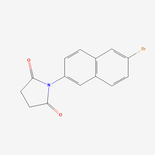 1-(6-bromonaphthalen-2-yl)pyrrolidine-2,5-dione (CAS: 136924-71-5) - Related Chemical Product