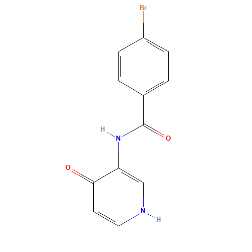 4-bromo-N-(4-oxo-1H-pyridin-3-yl)benzamide (CAS: 934331-03-0) - Related Chemical Product