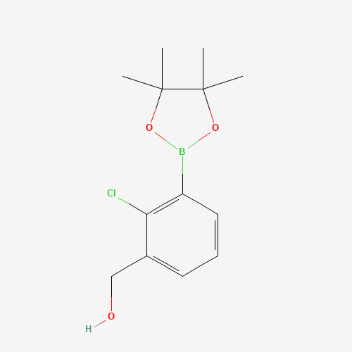 [2-chloro-3-(4,4,5,5-tetramethyl-1,3,2-dioxaborolan-2-yl)phenyl]methanol (CAS: 1400755-07-8) - Related Chemical Product