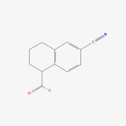 5-formyl-5,6,7,8-tetrahydronaphthalene-2-carbonitrile (CAS: 1374357-65-9) - Related Chemical Product