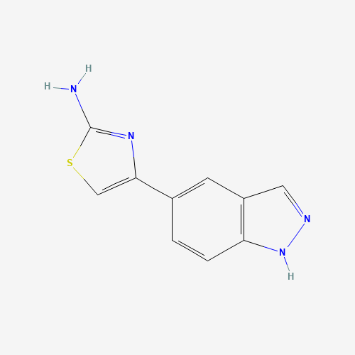 4-(1H-indazol-5-yl)-1,3-thiazol-2-amine (CAS: 1093302-89-6) - Related Chemical Product