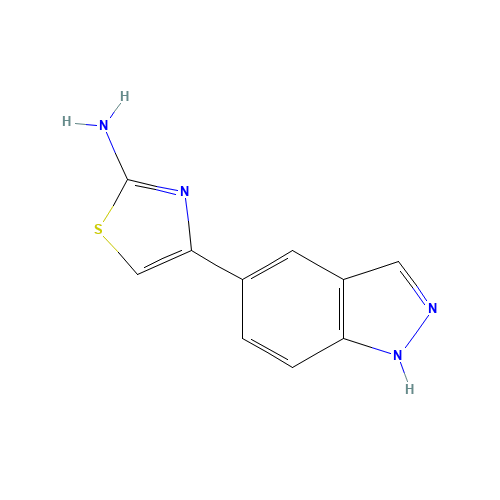 4-(1H-indazol-5-yl)-1,3-thiazol-2-amine (CAS: 1093302-89-6) - Related Chemical Product