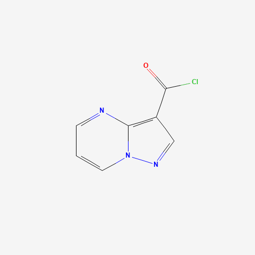 pyrazolo[1,5-a]pyrimidine-3-carbonyl chloride (CAS: 937602-40-9) - Related Chemical Product