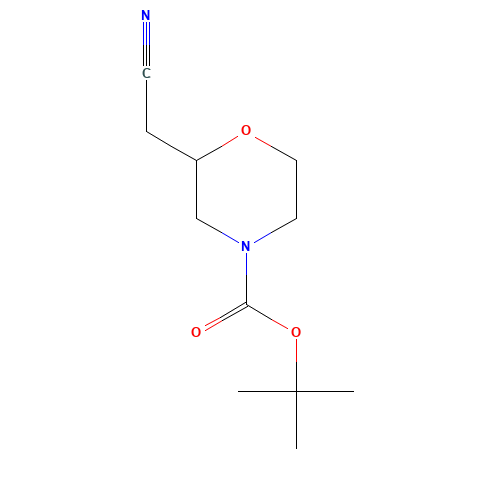 tert-butyl 2-(cyanomethyl)morpholine-4-carboxylate (CAS: 259180-69-3) - Related Chemical Product
