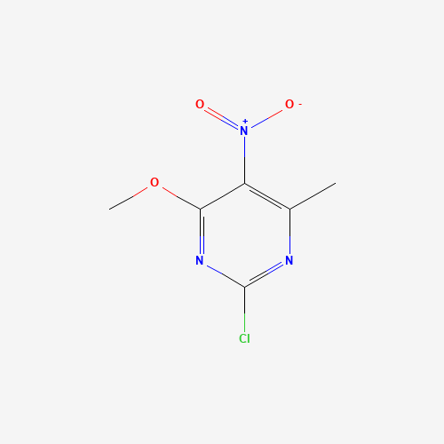 2-chloro-4-methoxy-6-methyl-5-nitropyrimidine (CAS: 1899-99-6) - Related Chemical Product
