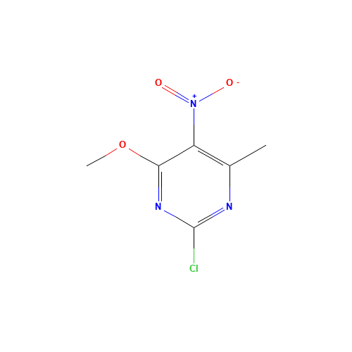 2-chloro-4-methoxy-6-methyl-5-nitropyrimidine (CAS: 1899-99-6) - Related Chemical Product