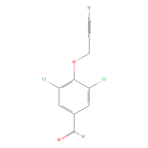 3,5-dichloro-4-prop-2-ynoxybenzaldehyde (CAS: 426229-84-7) - Related Chemical Product