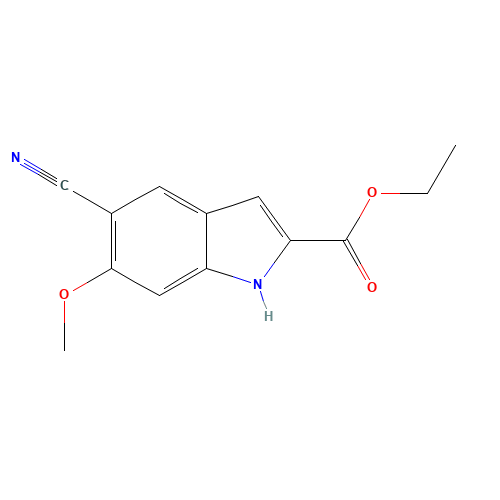ethyl 5-cyano-6-methoxy-1H-indole-2-carboxylate (CAS: 1229608-58-5) - Related Chemical Product