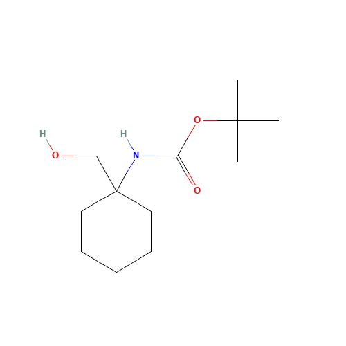 tert-butyl N-[1-(hydroxymethyl)cyclohexyl]carbamate (CAS: 187610-67-9) - Related Chemical Product