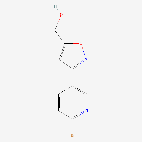 [3-(6-bromopyridin-3-yl)-1,2-oxazol-5-yl]methanol (CAS: 1199773-76-6) - Related Chemical Product