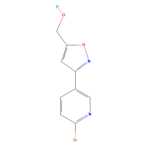 [3-(6-bromopyridin-3-yl)-1,2-oxazol-5-yl]methanol (CAS: 1199773-76-6) - Related Chemical Product