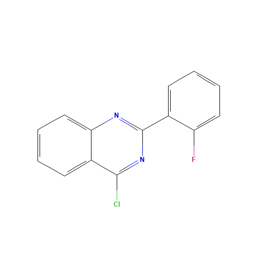 4-chloro-2-(2-fluorophenyl)quinazoline (CAS: 610276-37-4) - Related Chemical Product