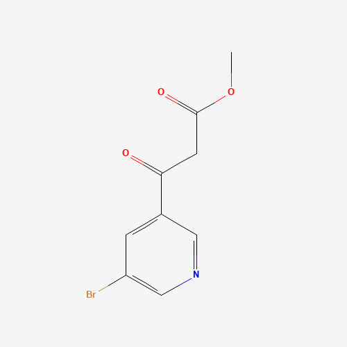 methyl 3-(5-bromopyridin-3-yl)-3-oxopropanoate (CAS: 205985-97-3) - Related Chemical Product