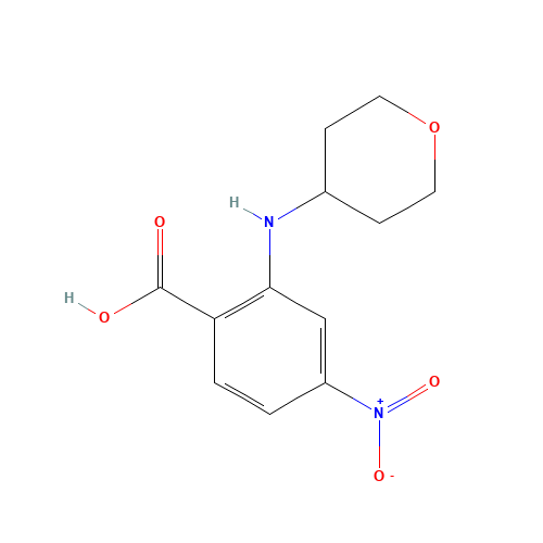 4-nitro-2-(oxan-4-ylamino)benzoic acid (CAS: 1034975-48-8) - Related Chemical Product
