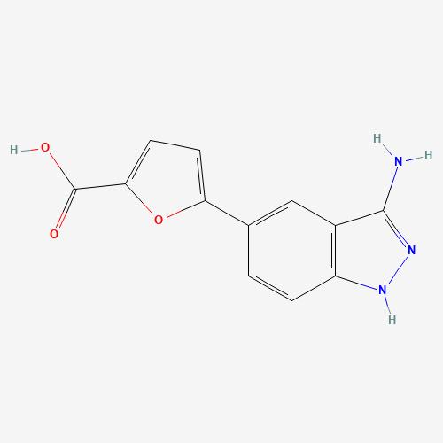 5-(3-amino-1H-indazol-5-yl)furan-2-carboxylic acid (CAS: 871708-18-8) - Related Chemical Product