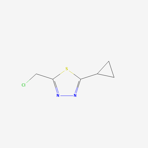 2-(chloromethyl)-5-cyclopropyl-1,3,4-thiadiazole (CAS: 138300-59-1) - Related Chemical Product