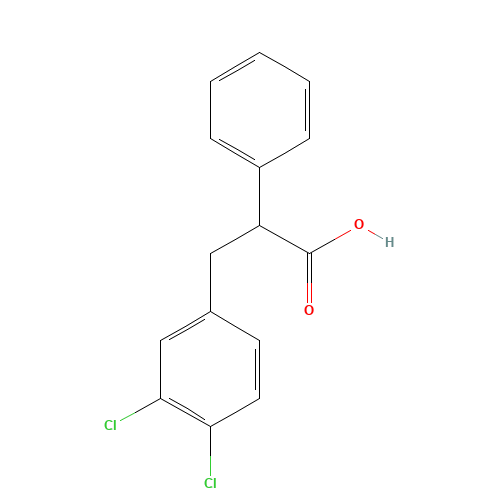 3-(3,4-dichlorophenyl)-2-phenylpropanoic acid (CAS: 376584-44-0) - Related Chemical Product