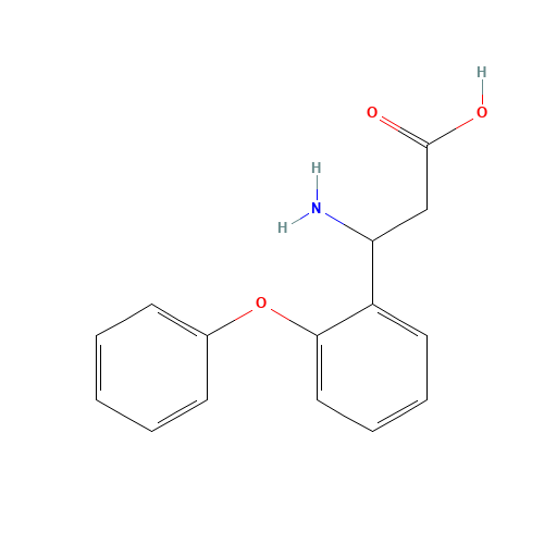 3-amino-3-(2-phenoxyphenyl)propanoic acid (CAS: 773120-02-8) - Related Chemical Product