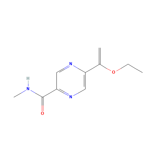 5-(1-ethoxyethenyl)-N-methylpyrazine-2-carboxamide (CAS: 1421922-97-5) - Related Chemical Product