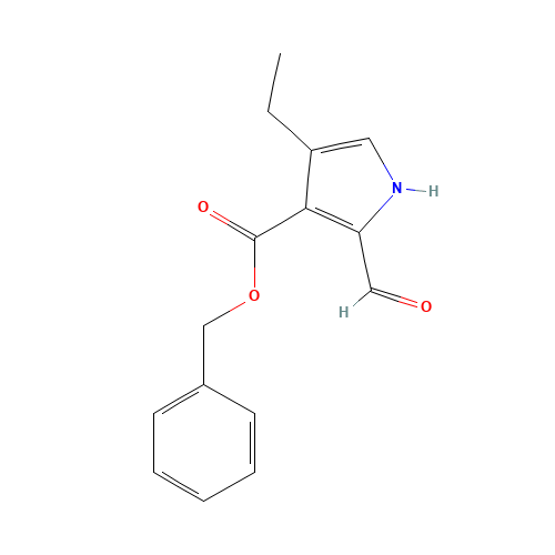 benzyl 4-ethyl-2-formyl-1H-pyrrole-3-carboxylate (CAS: 835921-00-1) - Related Chemical Product